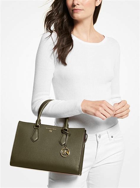 valerie medium michael kors|Valerie Medium Pebbled Leather Satchel .